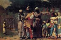 Homer, Winslow - The Carnival aka Dressing for the Carnival